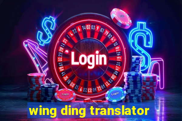 wing ding translator